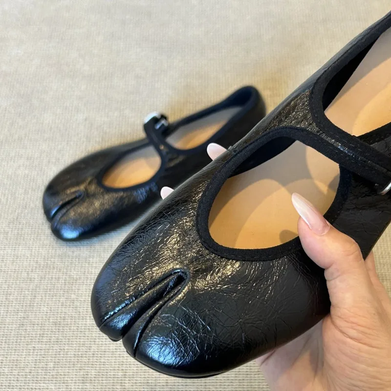 Zapatos Mary Jane de cuero cómodos para perros en paseos - imagen 3
