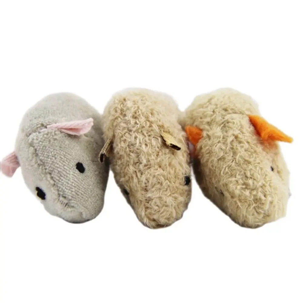 3 uds mezcla de juguetes para mascotas hierba gatera ratones gatos juguetes divertido ratón de peluche gato juguete para gatito gato rasguño ratón interactivo juguete Palying - imagen 4