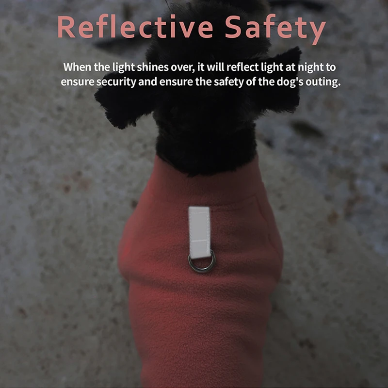 Ropa de lana para perros pequeños, chaqueta cálida de invierno para cachorros y gatos, disfraz de Chihuahua, trajes de Bulldog Francés, abrigo de Pug, chaleco Yorkie - imagen 5