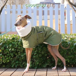 Chaqueta impermeable para Whippet y Saluki – Protección contra el frío y la lluvia