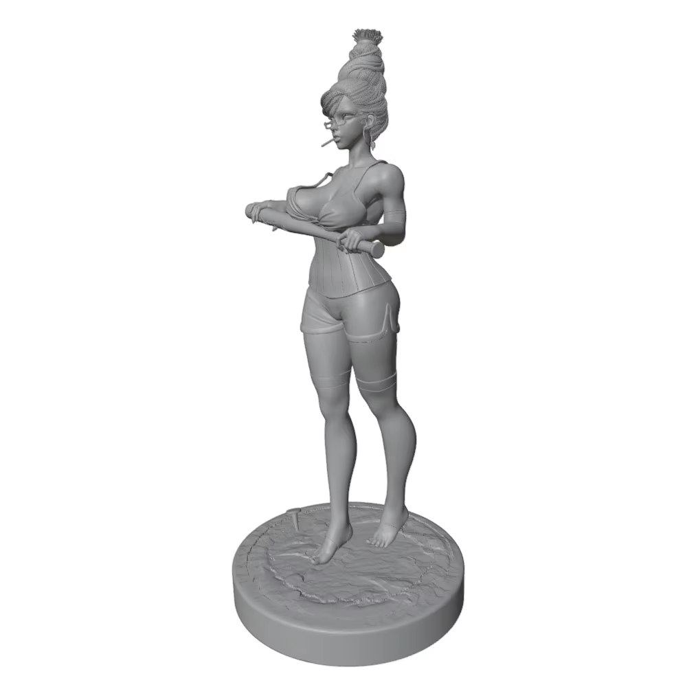 Figura de resina personaje anime NSFW chica sexy sin montar ni pintar - imagen 5