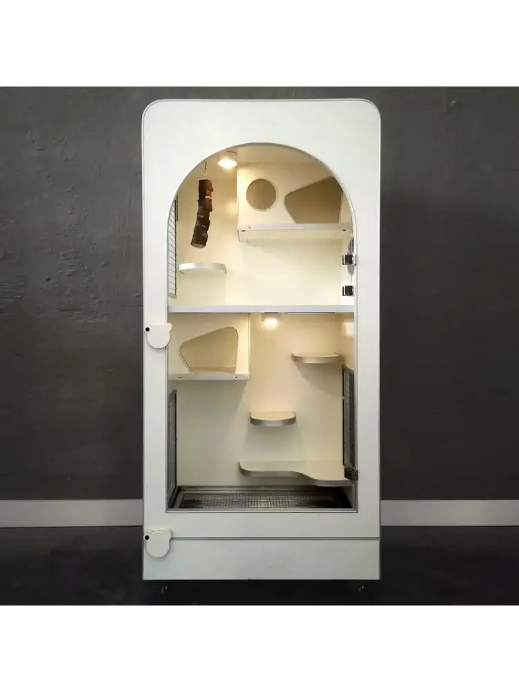 Villa superior de Chinchilla grande de lujo, casa nido de hielo para mascotas de gran tamaño, jaula pequeña para mascotas - imagen 3