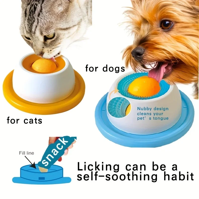 Dispensador comida lenta para entrenamiento de cachorros y gatos
