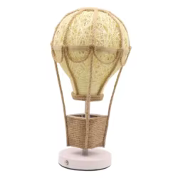 Lámpara de noche globo aerostático para decoración dormitorio