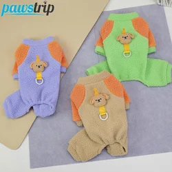 Mono de lana cálido para perros pequeños y Chihuahua