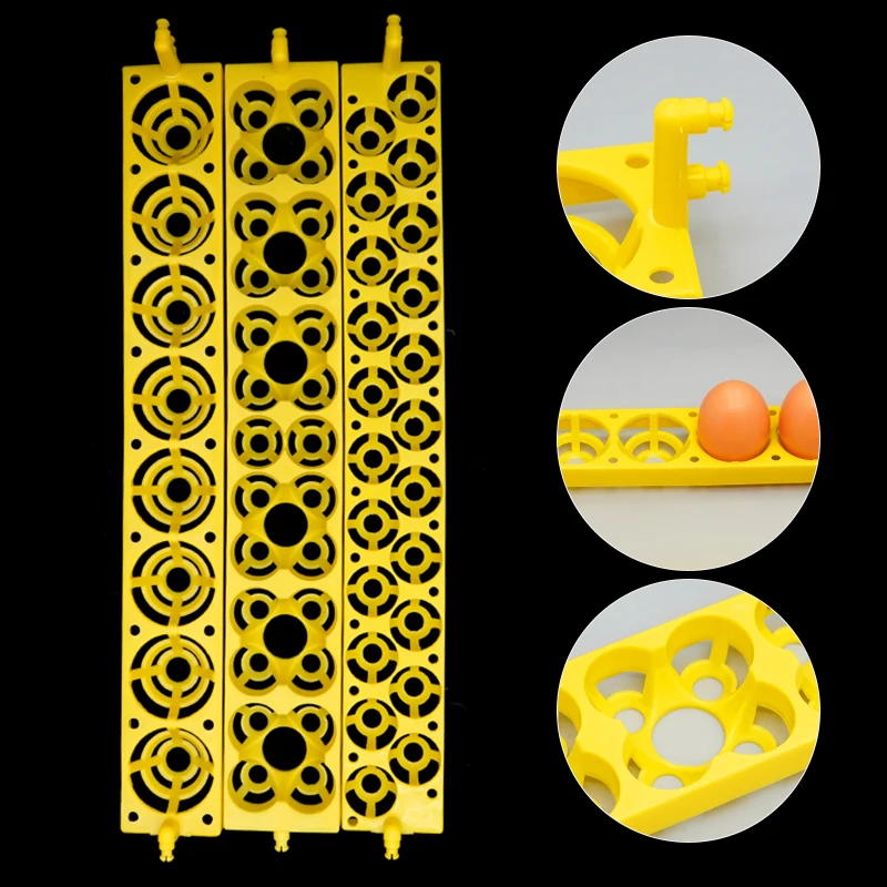 Incubadora automática de 8/22/32 agujeros, bandeja para huevos, soporte para incubadora de huevos de gallina para pato, aves de corral, ganso, pájaros, piezas de repuesto - imagen 2