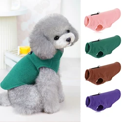 Ropa de lana suave para perros pequeños y medianos - abrigo cálido