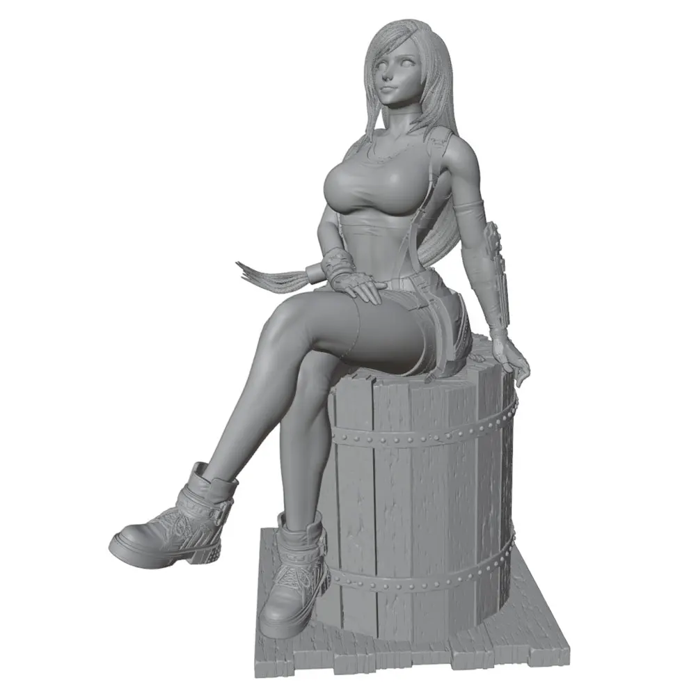 Kit miniatura resina impresa 3D chica sexy sin montar ni pintar - imagen 5