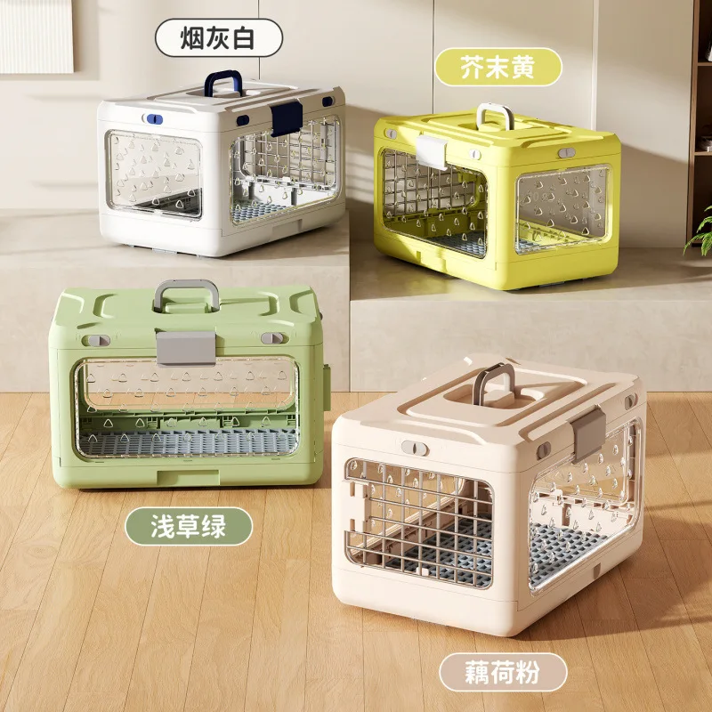 Transportín plegable y transpirable para gatos y perros pequeños - imagen 2