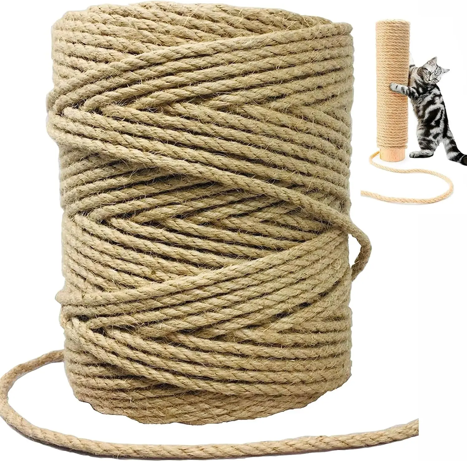 Cuerda Sisal para gatos – Protege tus muebles de arañazos