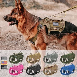 Arnés táctico con parches para perro – Identificativo para entrenamiento y paseo
