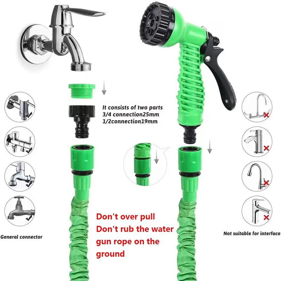 Manguera extensible para bañar gatos y perros con rociado - imagen 2
