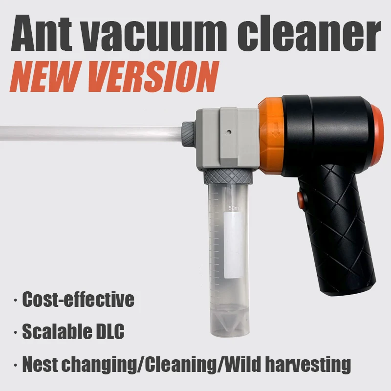 Herramienta de recolección de hormigas, aspiradora de hormigas, herramienta de limpieza de basura de nido de hormigas recargable, accesorios de reina de hormigas salvajes - imagen 2