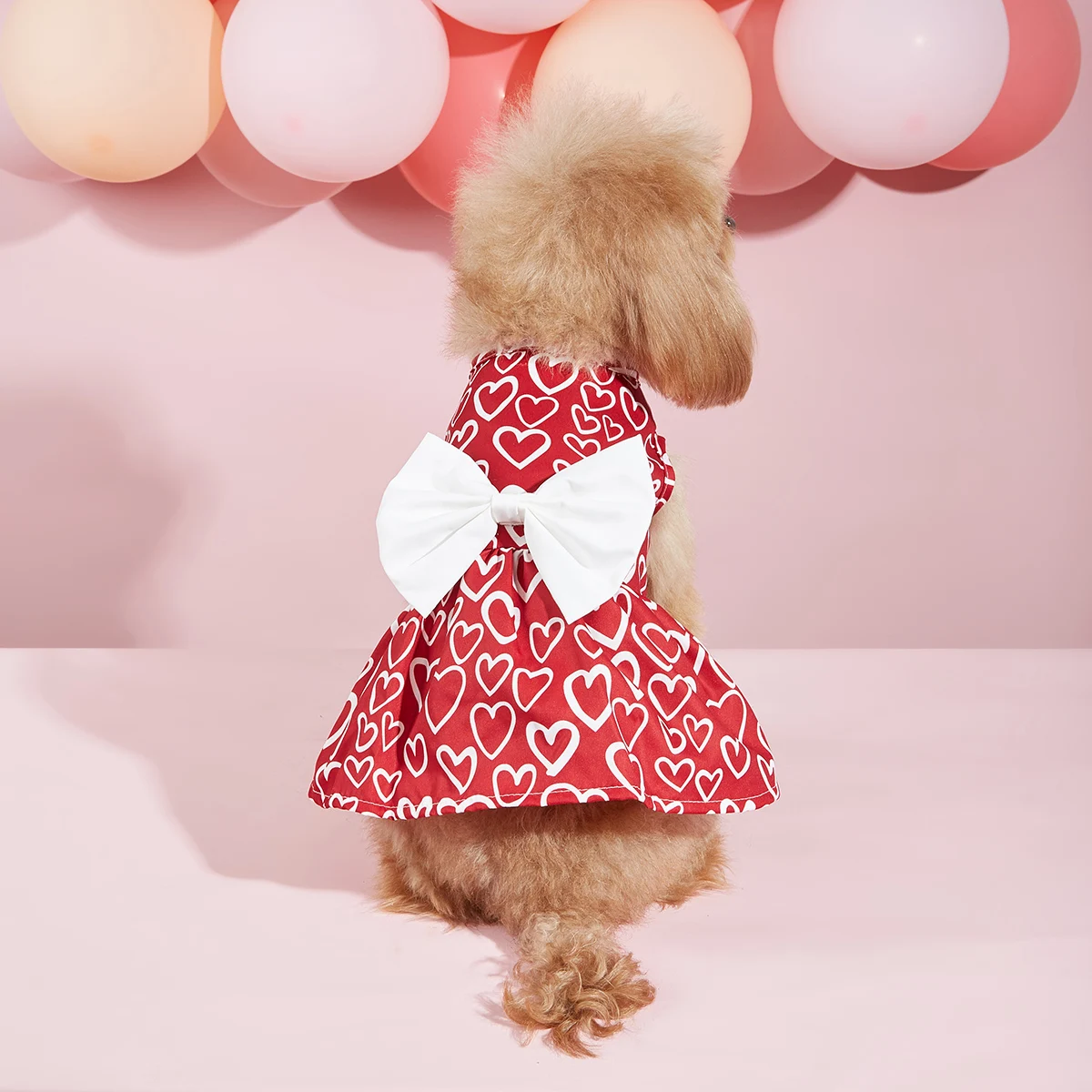 Ropa San Valentín corazones para perros pequeños y gatos - imagen 2