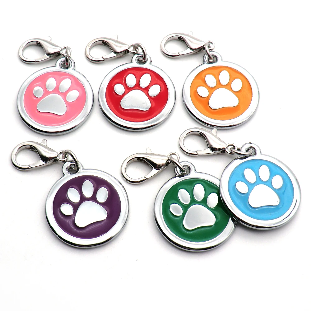 Etiquetas de identificación personalizadas para perros y gatos, accesorios para el Collar, grabado en la etiqueta del perro, para sexo, por 20 Uds. - imagen 3