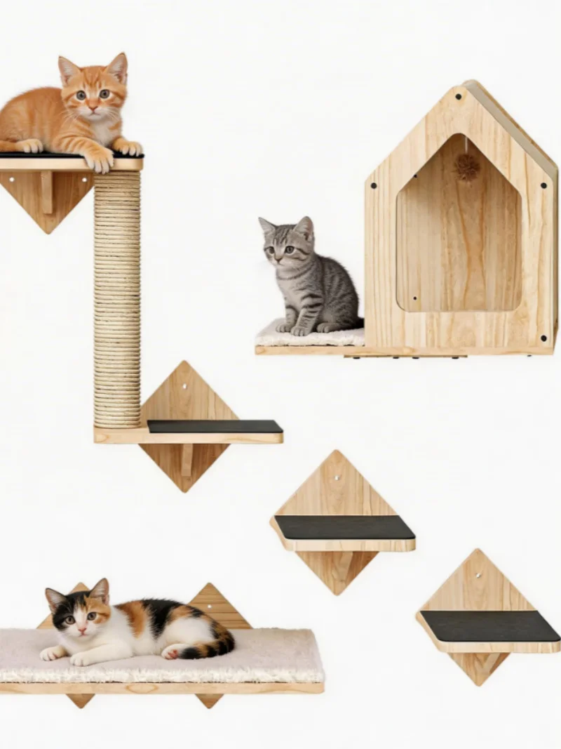 Arbol para gatos con rascador y zonas de descanso seguras y comodas - imagen 5