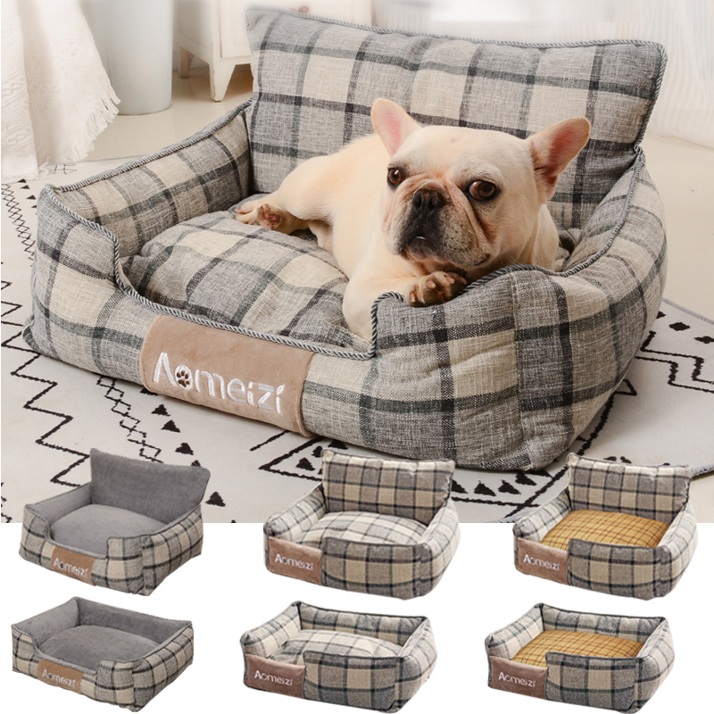 Cojín de sofá lavable para mascotas - vista principal del producto