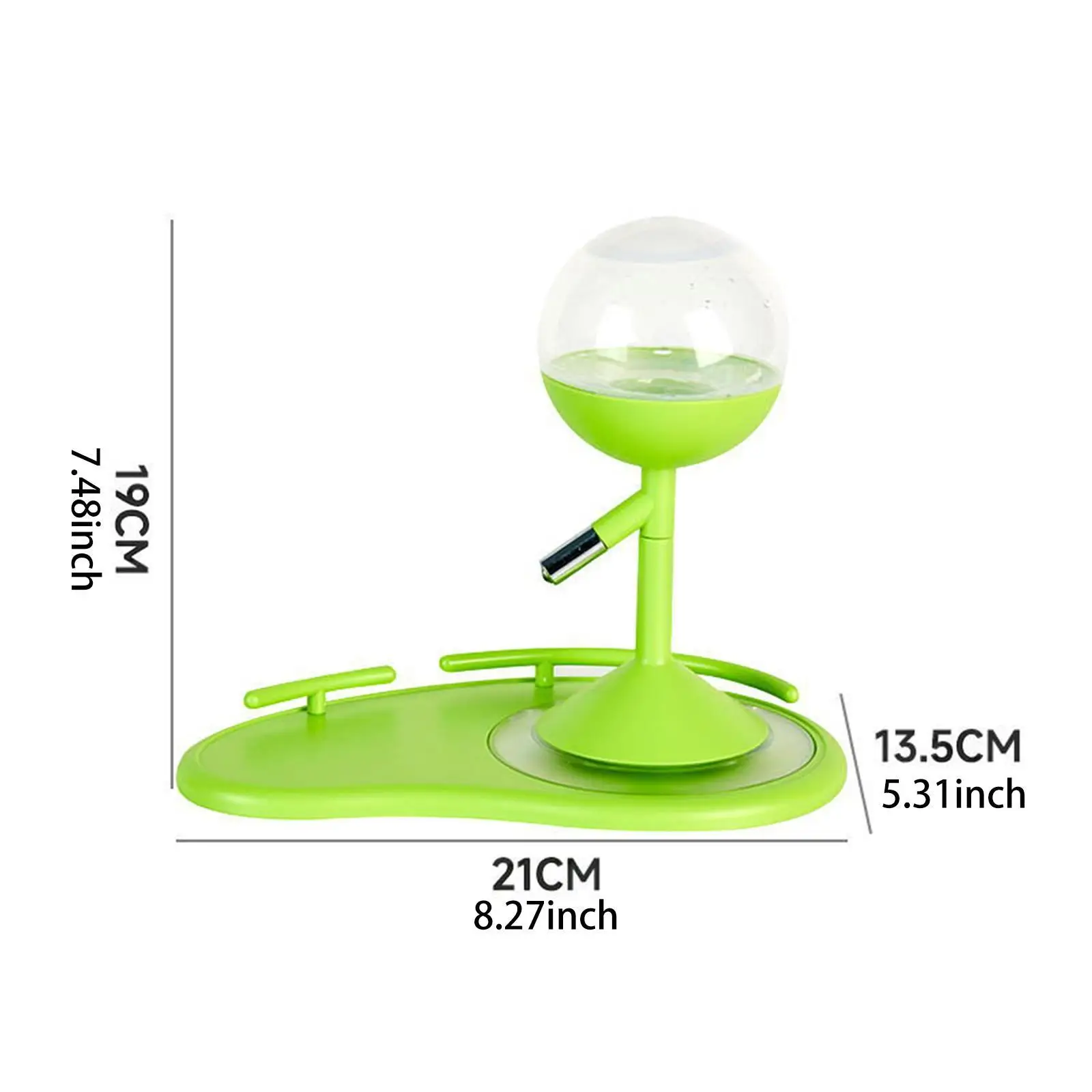 Hamster Water Dispenser with Stand Pet Water Station for Bunnies Guinea Pigs