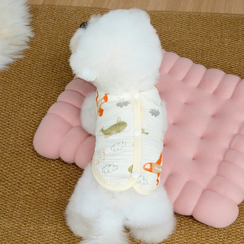 Chaleco de invierno suave para Chihuahuas y perros mini – Estampado - imagen 3