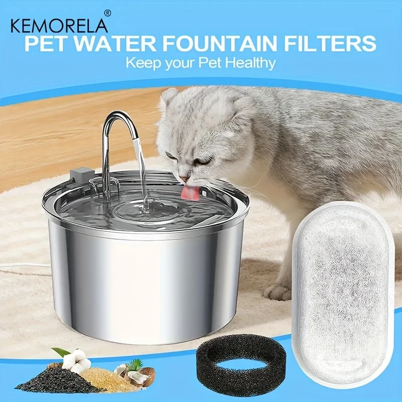 Filtros de carbono activado para fuente de agua para gatos - imagen 4