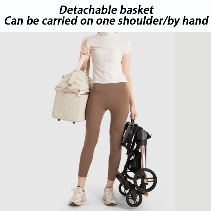 Cochecito para mascotas de 2 animales, cochecito plegable para perros pequeños y gatos, carrito transportador extraíble para cachorros, 4 ruedas, suministros para perros medianos y exteriores - imagen 3