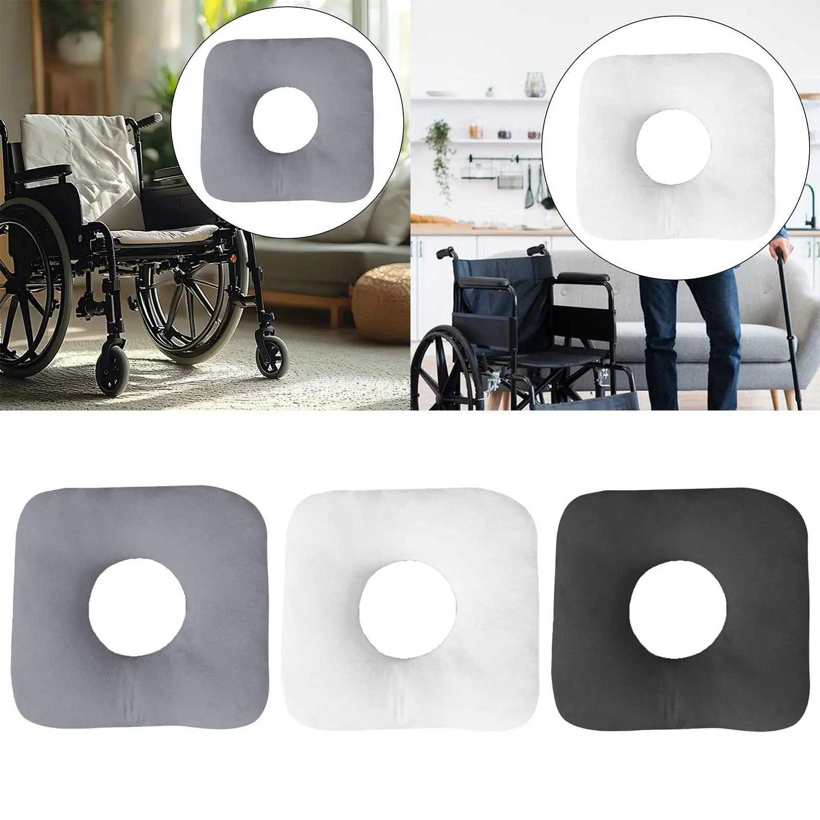 Donut Pad,Sitting Pillow Comfort Doughnut Pad,Donut Pillow Stuffed Donut Pillow