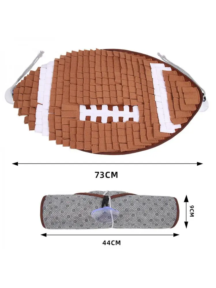 Alfombra de entrenamiento de prevención de asfixia para perros y gatos, manta de comida lenta, rompecabezas e interesante alfombrilla para olfatear con mascotas, nueva - imagen 4