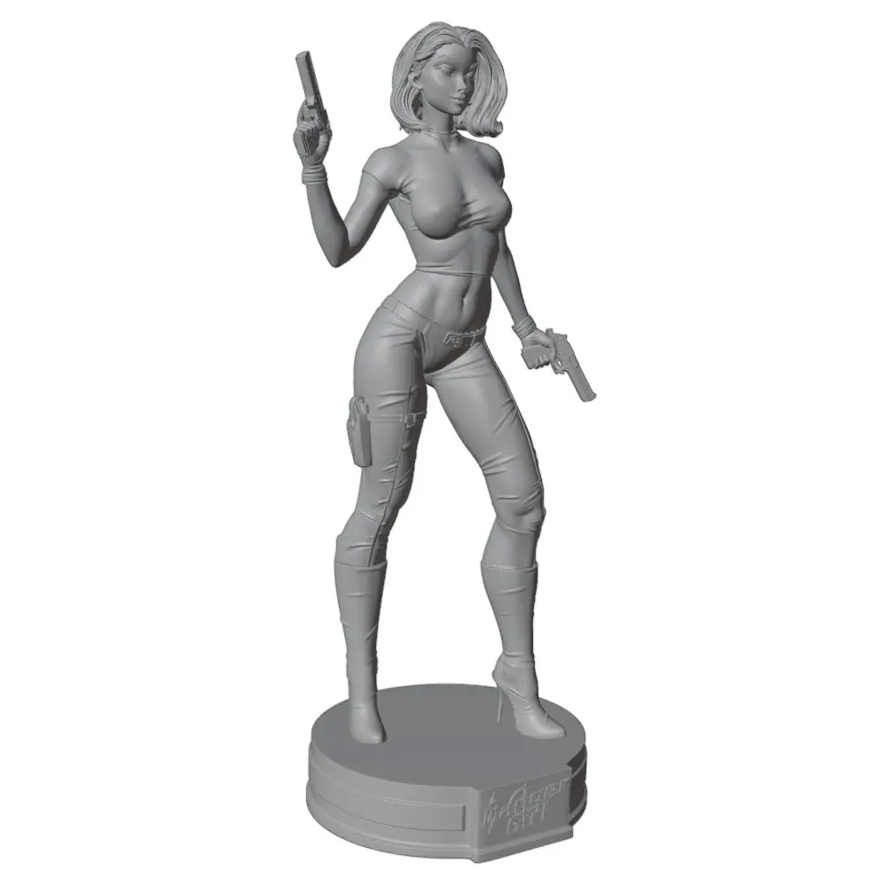 Kit modelo resina hazlo tú mismo sin pintar para figura de colección - imagen 2