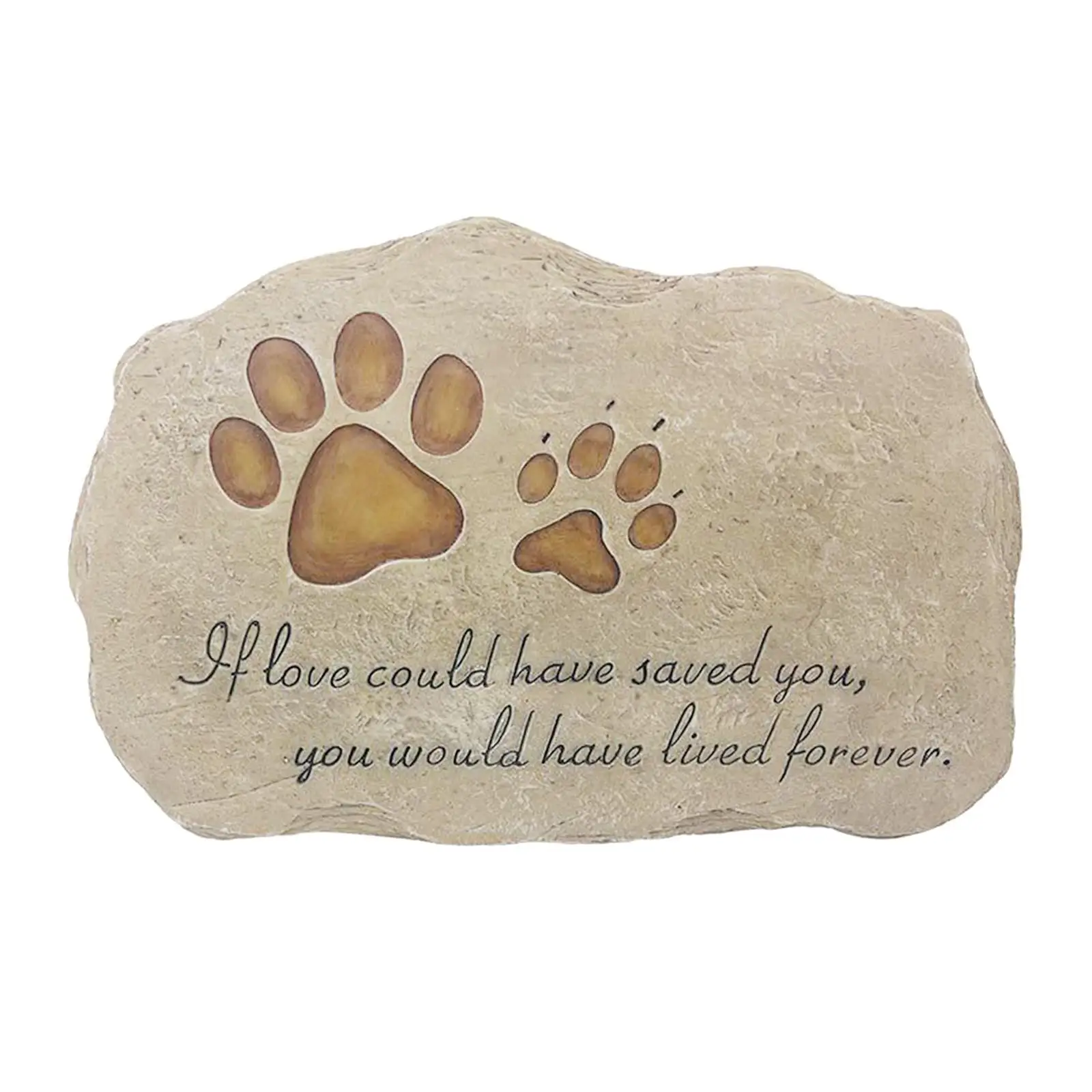  Dog or Cat, Hand-Painted Pet Grave Markers Outdoor, Sympathy Pet Gift