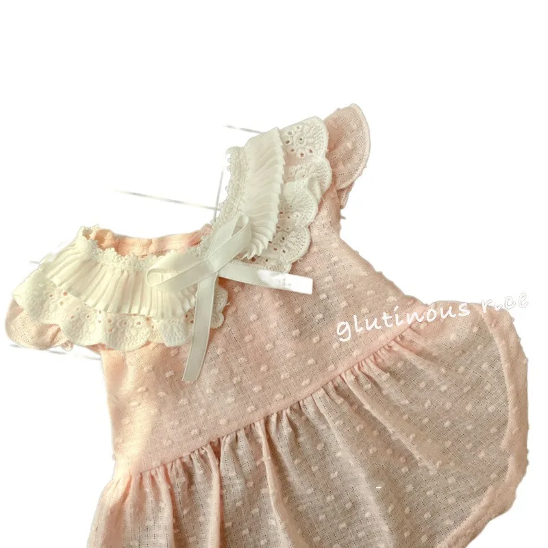 Vestido de falda de princesa para mascotas, ropa fina de verano para perros, cachorro de peluche, Schnauzer de Pomerania, vestido para perros pequeños y gatos - imagen 5