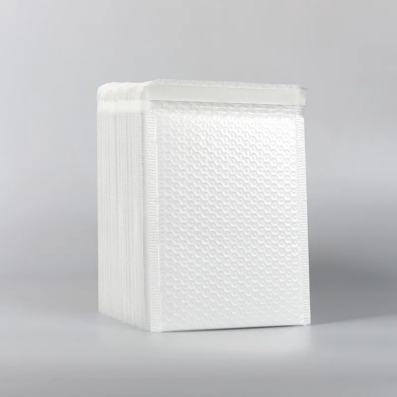 18x23/20x25cm 50 Uds blanco para empaquetar productos DeliveBubble Mailers bolsas de embalaje para empaquetar productos paquete de entrega sobre Mailer - imagen 4