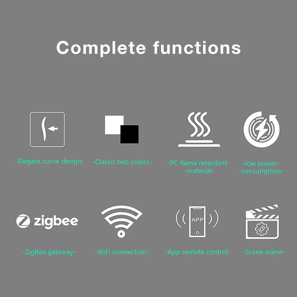 ZigBee-Hub de enlace inalámbrico, electrodomésticos, mando a distancia, puente multimodo con cable, funciona con Smart Life, Alexa y Google Play - imagen 2