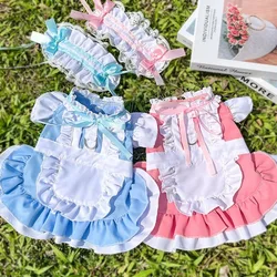 Vestido sirvienta verano para gatos y perros pequeños