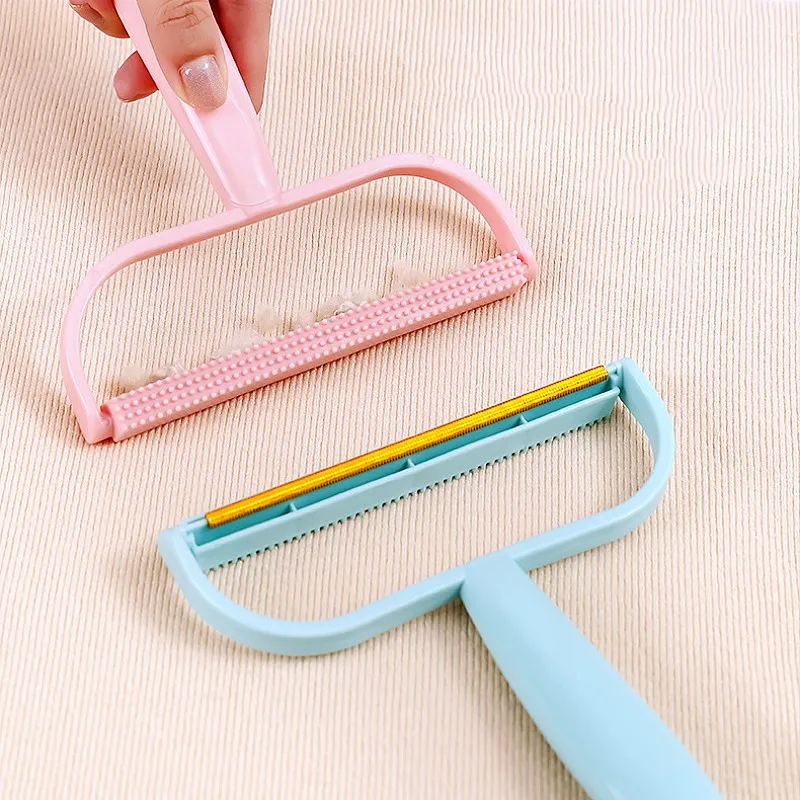 Toosl-cepillo de doble cara para quitar el pelo de mascotas, afeitadora para quitar el pelo de gatos, Bola de lana, accesorios para mascotas