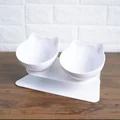 U-shaped white bowl
