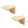 2pcs shelves b