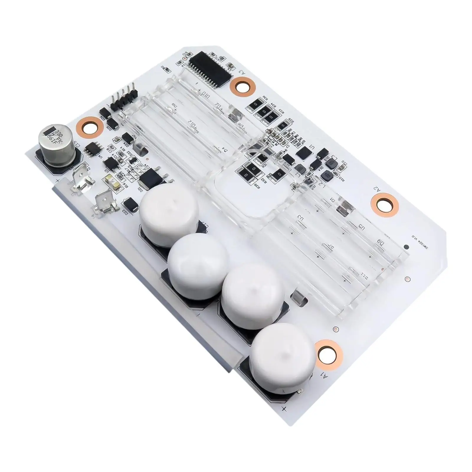 Placa de motor de luz LED, repuesto de accesorios blancos de alto rendimiento 54684 para 601012