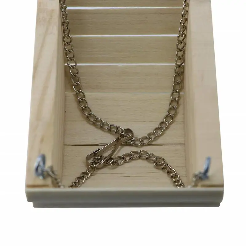 Hamster columpio para mascotas, cabina oscilante, barco balancín, accesorios para jaula de hámster, conejillo de indias, juguetes para mascotas pequeñas para hámster Gerbil - imagen 4