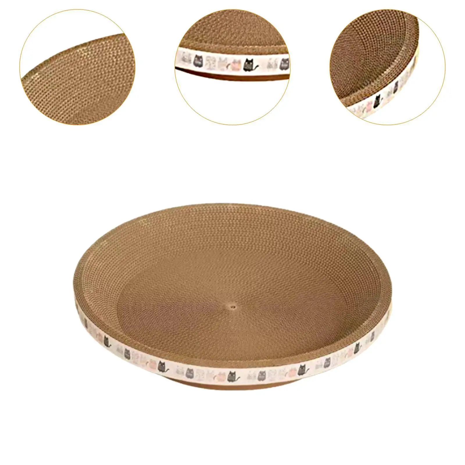 Cardboard Cat Scratcher Board Cat Bed for Indoor Cats Training Grinding Claw