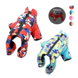Mono cálido de invierno para perros pequeños y medianos - impermeable