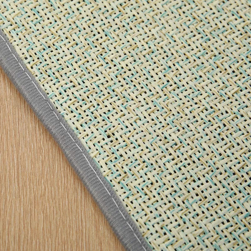 Esteras refrescantes para mascotas para gatos, almohadillas para cama para dormir tejidas de mimbre para perros, estera transpirable sólida, suministros de disipación de calor para cachorros y gatitos - imagen 3