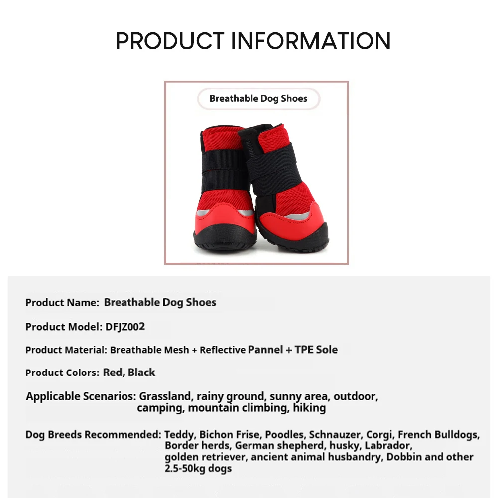 Botas antideslizantes para perros – Protegen sus patas del calor - imagen 3