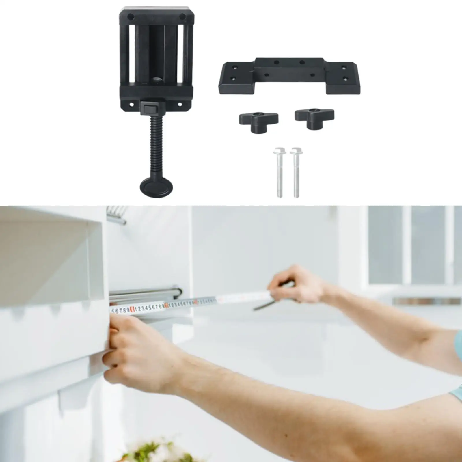 for Installing Cabinets Wood Furniture Door High Accuracy Leveling High Carbon Steel Cabinets Support Cabinet Door Mounting Jig