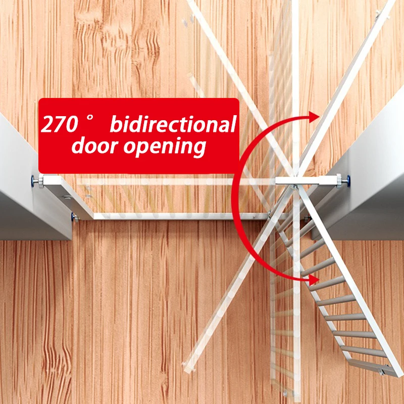 Puerta de interior para gatos de 130CM de alto, puerta de valla, aislamiento, puertas antigolpes para gatos, productos de suministros para mascotas y gatitos para el hogar - imagen 2