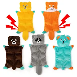 Juguete masticar peluche blando sin relleno para perros