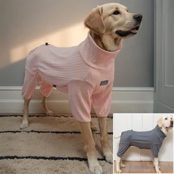 Pijama de algodón elástico para perros grandes – Transpirable y cómodo
