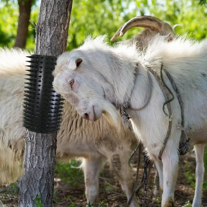 Rascador de ganado, cepillos de aseo para caballos, cepillos para rascar ganado para reducir la picazón en el - imagen 2