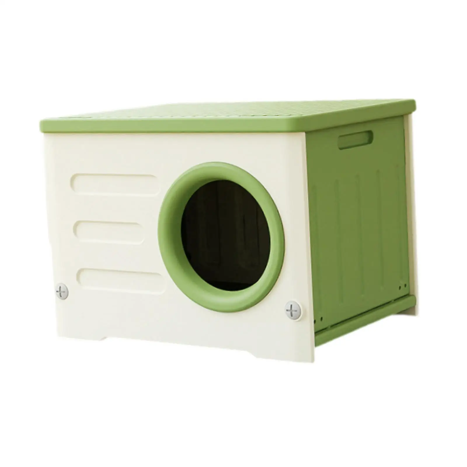 Dog Kennel, Feral Kitty House, Furniture Cave Habitats Hutch, Dog House Puppy Shelter for Small Dogs, Outdoor Indoor Puppy