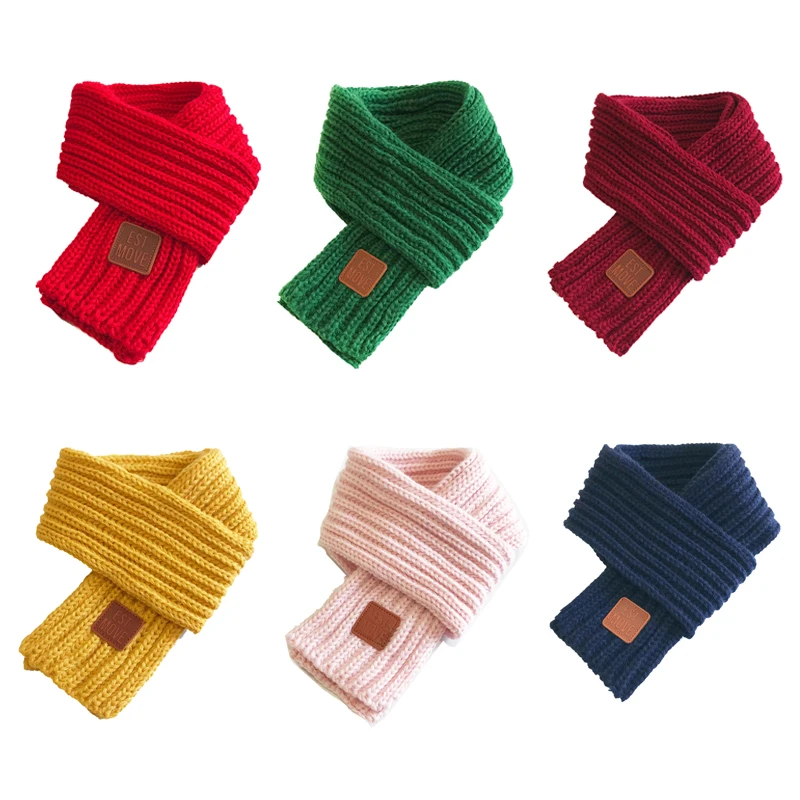 Bufanda de punto cálida para perros pequeños y medianos, bufanda de cuello para mascotas, disfraces, Pug, Corgi, Collar de Navidad, accesorios de aseo, Invierno - imagen 2