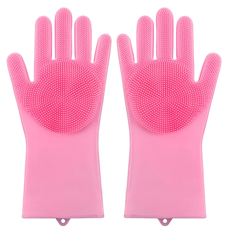 Guantes de ducha para perros y gatos, cepillos para gatos, cepillos de masaje para baño de silicona, herramientas divinas para productos de baño para perros, accesorios para mascotas - imagen 5